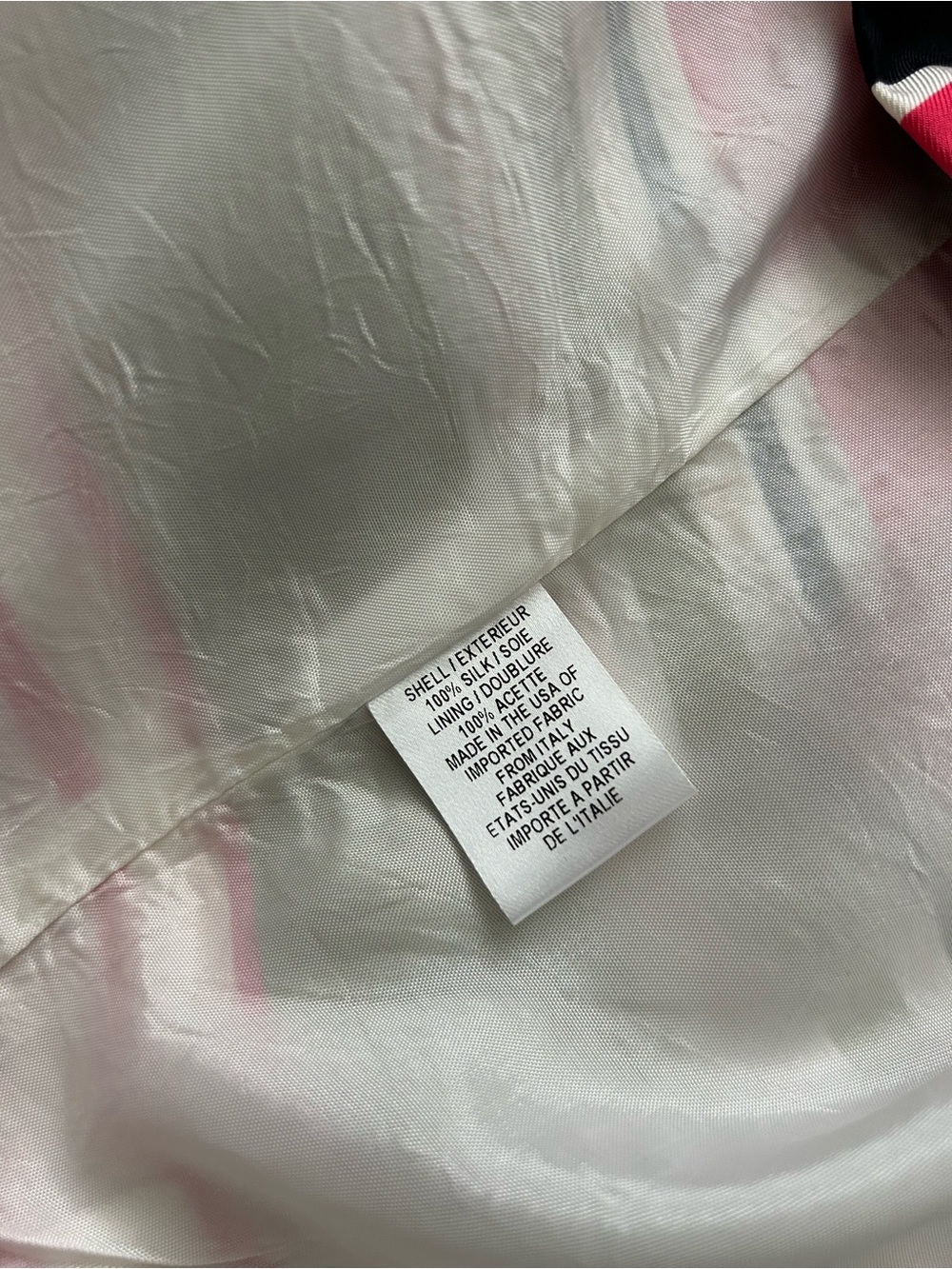 Milly Harbor Stripe Silk Ruffle Dress - Picture 8 of 8